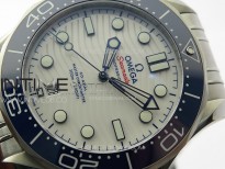 Seamaster Diver 300M Tokyo 2020 ZF 1:1 Best Edition Blue Ceramic White Dial on SS Bracelet A8800