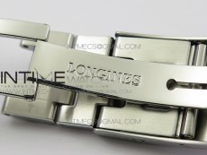Conquest L3.840.4.56.6 Real Ceramic Bezel SS ZF 1:1 Best Edition Blue dial On SS Bracelet A2824