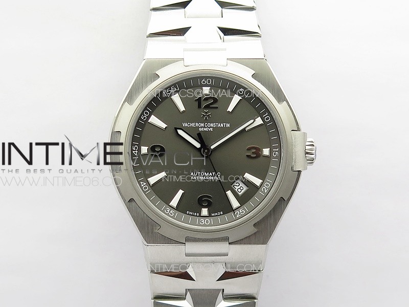 Overseas 47040 SS PPF 1:1 Best Edition Gray dial on SS Bracelet A1226