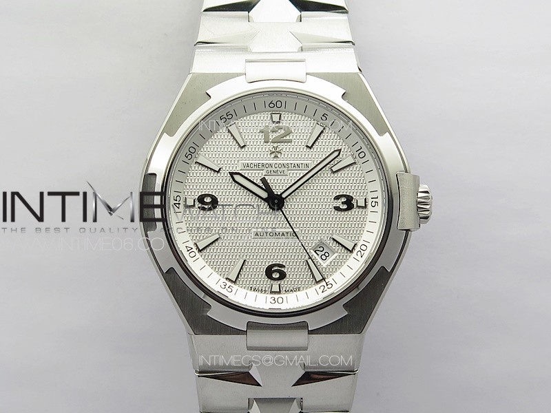 Overseas 47040 SS PPF 1:1 Best Edition White dial on SS Bracelet A1226