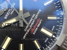 Avenger BlackBird 44mm DLC GF 1:1 Best Edition Titanium Case Black Dial on Black Rubber Strap A2824 V4 (Free Box)