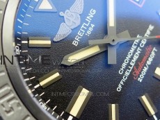 Avenger BlackBird 44mm DLC GF 1:1 Best Edition Titanium Case Black Dial on Black Rubber Strap A2824 V4 (Free Box)