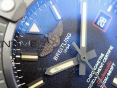 Avenger BlackBird 44mm DLC GF 1:1 Best Edition Titanium Case Black Dial on Black Rubber Strap A2824 V4 (Free Box)