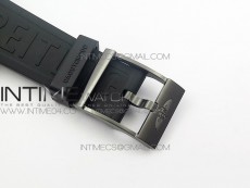 Avenger BlackBird 44mm DLC GF 1:1 Best Edition Titanium Case Black Dial on Black Rubber Strap A2824 V4 (Free Box)