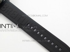 Avenger BlackBird 44mm DLC GF 1:1 Best Edition Titanium Case Black Dial on Black Rubber Strap A2824 V4 (Free Box)