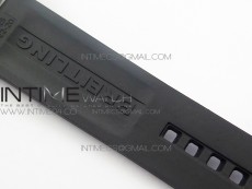 Avenger BlackBird 44mm DLC GF 1:1 Best Edition Titanium Case Black Dial on Black Rubber Strap A2824 V4 (Free Box)