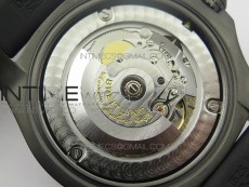 Avenger BlackBird 44mm DLC GF 1:1 Best Edition Titanium Case Black Dial on Black Rubber Strap A2824 V4 (Free Box)