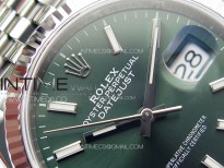 DateJust 36 SS 116234 VSF 1:1 Best Edition 904L Steel Green Dial on Jubilee Bracelet VS3235