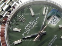 DateJust 36 SS 116234 VSF 1:1 Best Edition 904L Steel Green Leaf Dial on Jubilee Bracelet VS3235