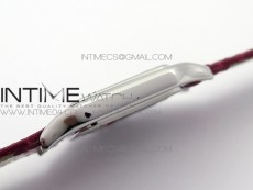 Panthère Secrete Ladies 27mm SS 8848F 1:1 Best Edition White Dial on Red Croco Strap Ronda Quartz