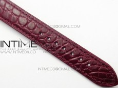 Panthère Secrete Ladies 27mm SS 8848F 1:1 Best Edition White Dial on Red Croco Strap Ronda Quartz