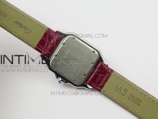 Panthère Secrete Ladies 27mm SS 8848F 1:1 Best Edition White Dial on Red Croco Strap Ronda Quartz