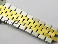 DateJust 36 SS 116231 VSF 1:1 Best Edition 904L Steel Gold Stick Dial on Jubilee Bracelet VS3235