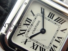 Panthère Secrete Ladies 27mm SS 8848F 1:1 Best Edition White Dial on Black Croco Strap Ronda Quartz