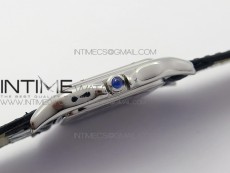 Panthère Secrete Ladies 27mm SS 8848F 1:1 Best Edition White Dial on Black Croco Strap Ronda Quartz