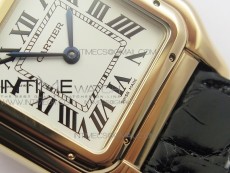 Panthère Secrete Ladies 27mm RG 8848F 1:1 Best Edition White Dial on Black Croco Strap Ronda Quartz