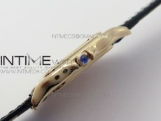 Panthère Secrete Ladies 27mm RG 8848F 1:1 Best Edition White Dial on Black Croco Strap Ronda Quartz