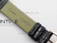 Panthère Secrete Ladies 27mm RG 8848F 1:1 Best Edition White Dial on Black Croco Strap Ronda Quartz