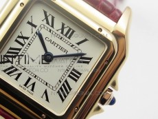 Panthère Secrete Ladies 27mm RG 8848F 1:1 Best Edition White Dial on Red Croco Strap Ronda Quartz