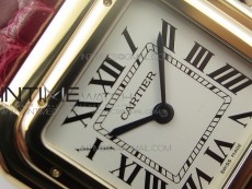 Panthère Secrete Ladies 27mm RG 8848F 1:1 Best Edition White Dial on Red Croco Strap Ronda Quartz