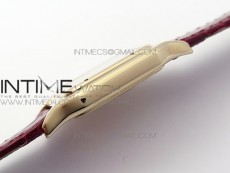 Panthère Secrete Ladies 27mm RG 8848F 1:1 Best Edition White Dial on Red Croco Strap Ronda Quartz