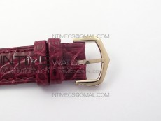 Panthère Secrete Ladies 27mm RG 8848F 1:1 Best Edition White Dial on Red Croco Strap Ronda Quartz