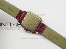 Panthère Secrete Ladies 27mm RG 8848F 1:1 Best Edition White Dial on Red Croco Strap Ronda Quartz