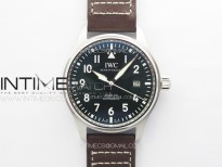 Mark XX IW328203 SS KKF 1:1 Best Edition Green Dial on Brown Leather Strap MIYOTA 9015