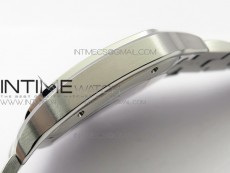 Santos de Cartier 40mm 2018 BVF 1:1 Best Edition White Dial on SS SmartLinks Bracelet MIYOTA 9015