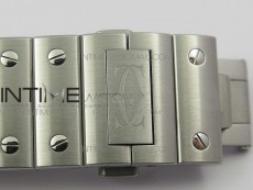 Santos de Cartier 40mm 2018 BVF 1:1 Best Edition White Dial on SS SmartLinks Bracelet MIYOTA 9015