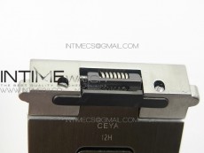 Santos de Cartier 40mm 2018 BVF 1:1 Best Edition White Dial on SS SmartLinks Bracelet MIYOTA 9015