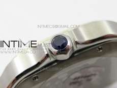 Santos de Cartier 40mm 2018 SS/YG BVF 1:1 Best Edition RG Bezel White Dial on SS/YG SmartLinks Bracelet MIYOTA 9015