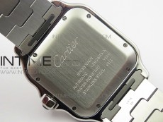 Santos de Cartier 40mm 2018 SS/YG BVF 1:1 Best Edition RG Bezel White Dial on SS/YG SmartLinks Bracelet MIYOTA 9015