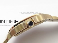 Santos de Cartier 40mm 2018 BVF 1:1 Best Edition RG White Dial on RG SmartLinks Bracelet MIYOTA 9015