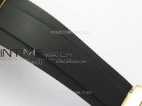 Yacht-Master 126655 RG C+F 1:1 Best Edition Black Ceramic Bezel on Oysterflex Rubber Strap VR3235
