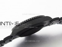 Submariner DIW DLC Sandblasted VSF 1:1 Best Edition Black Dial on DLC Bracelet VS3135