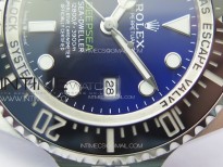 Sea-Dweller DEEPSEA 126660 "D-BLUE" SS APF 1:1 Best Edition New Blue Dial On Oyster Bracelet VR3235
