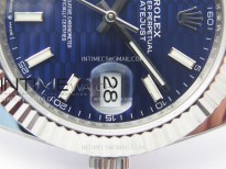 DateJust 41 126334 904L Steel NTF 1:1 Best Edition Blue Fluted Dial on Jubilee Bracelet VR3235