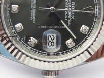 DateJust 41 126334 904L Steel NTF 1:1 Best Edition Gray Dial Crystals Makers on Jubilee Bracelet VR3235