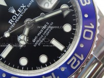 GMT-Master II 126710 BLNR Blue/Black Ceramic C+F 1:1 Best Edition Black Dial on Oyster Bracelet SH3285 CHS