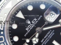 GMT-Master II 126710 BLNR Blue/Black Ceramic C+F 1:1 Best Edition Black Dial on Oyster Bracelet SH3285 CHS