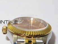 Datejust 28mm 279173 SS/YG APSF Best Edition Gold Dial Star Crystals Markers on Jubilee Bracelet NH05
