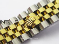 Datejust 28mm 279173 SS/YG APSF Best Edition Gold Dial Star Crystals Markers on Jubilee Bracelet NH05