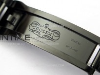 Daytona PVD Ceramic Bezel GETF Best Edition Skeleton Black Dial on Black Rubber Strap SA4130