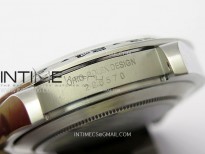 Explorer II 42mm 226570 Black 904L SS V2 GMF 1:1 Best Edition White Dial on Bracelet Super Clone SH3285 (Correct Hand Stack)