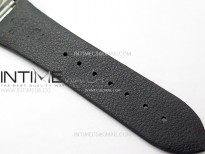 Constellation 39mm SS VSF 1:1 Best Edition Black Textured Dial on Black Leather Strap A8800