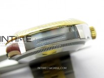DateJust 36 SS 126233 904L SS/YG VSF 1:1 Best Edition Gold Fluted Dial Diamonds Markers on Jubilee Bracelet VS3235
