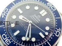 Seamaster 300M "No Time to Die" 007 SS VSF 1:1 Best Edition Blue Dial on SS Mesh Bracelet A8806