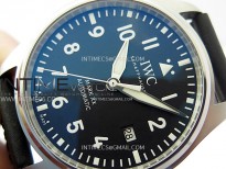 Pilot Mark XX IW328201 ZF 1:1 Best Edition Black Dial on Black Leather Strap A32111