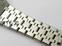 Royal Oak 37mm 15450 SS IPF 1:1 Best Edition Silver Dial on SS Bracelet SA3120 Super Clone